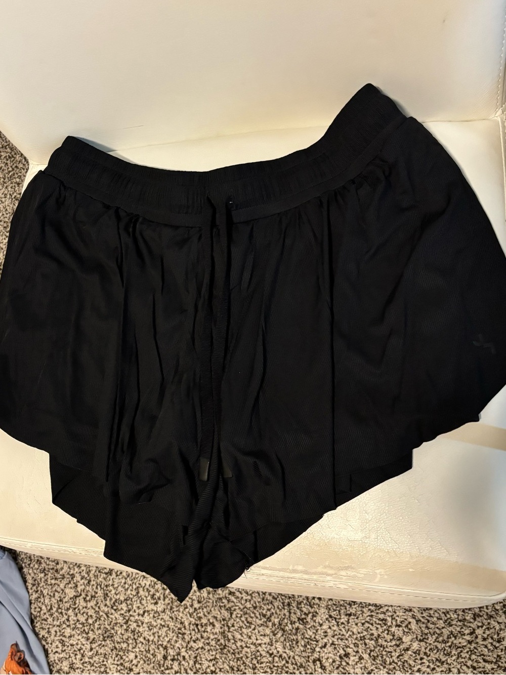 Joy Lab Target Black Women's Drawstring Relaxed Flutter Shorts